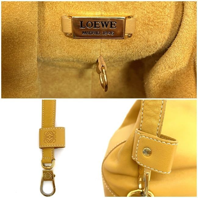 Loewe Shoulder Bag Camel Orange Anton — view 9