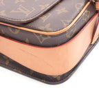 Louis Vuitton Shoulder Bag Cult Ciel MM Canvas Leather — view 6