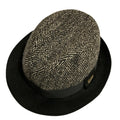 Gucci Herringbone Tweed Hat M Size Black