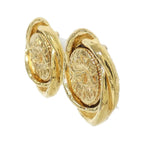 Chanel Vintage Earrings Gold — view 2