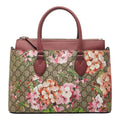 Gucci GG Blooms Handbag Beige Pink Leather