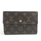Louis Vuitton Trifold Wallet Porte Tresor Loue Tuy Papier Monogram