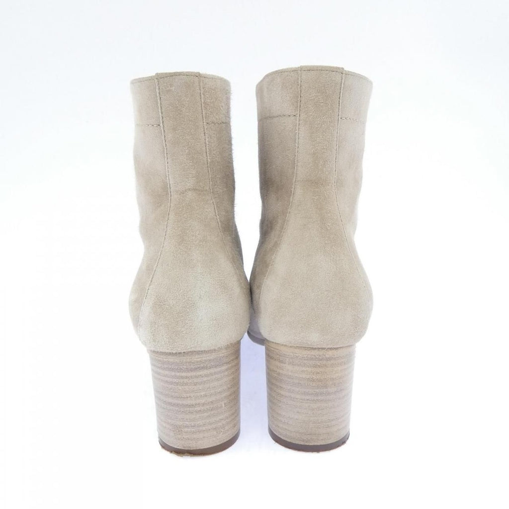 Hermes Palladium Coated Heels Becky Boots — view 5