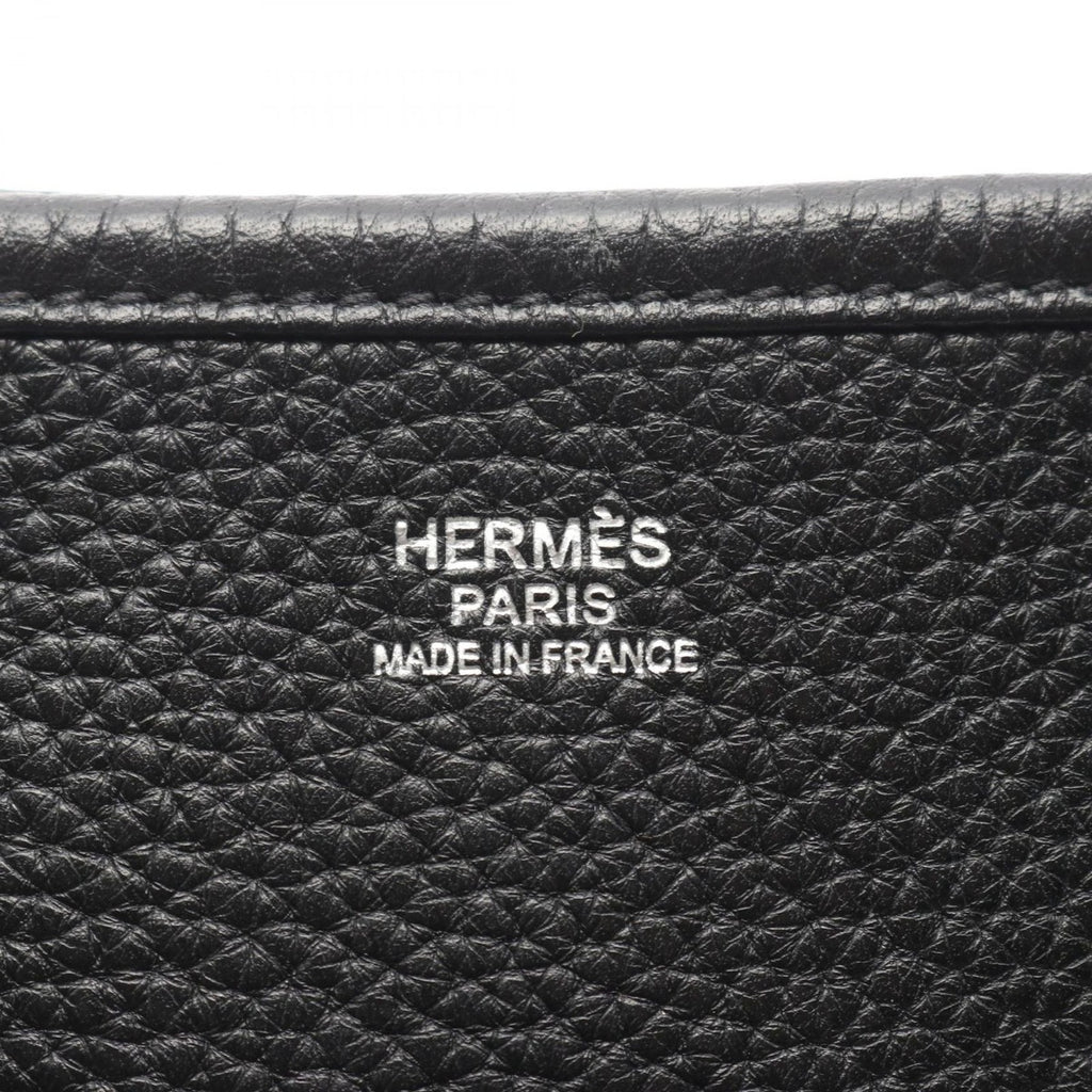 Hermes Shoulder Bag Evelyne 3 Trois GM Black — view 4