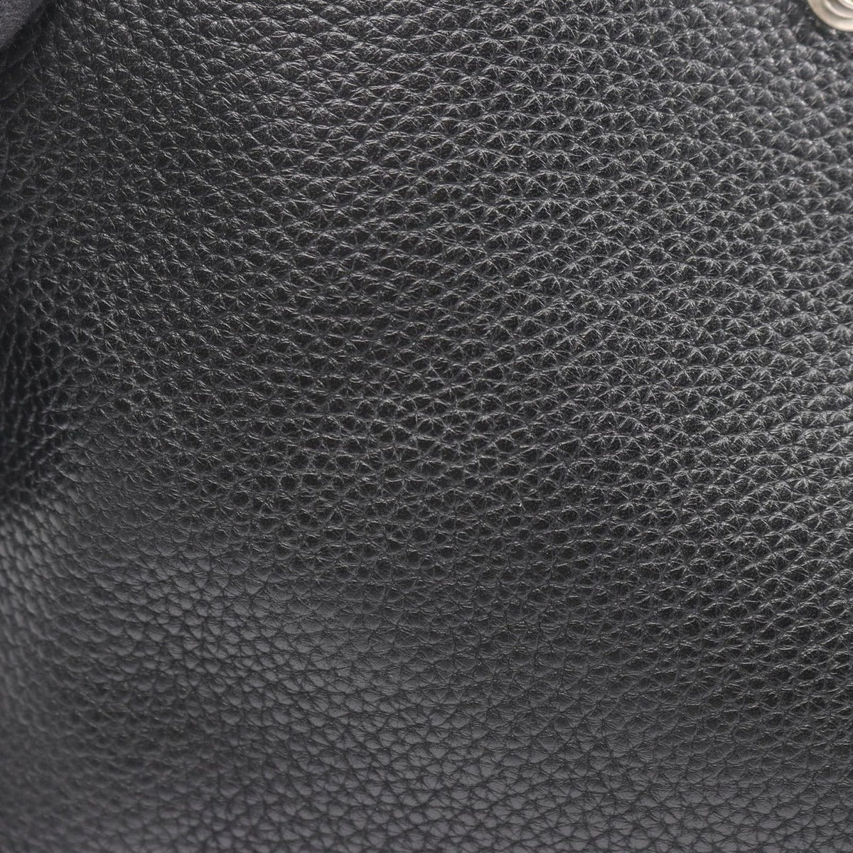 Hermes Shoulder Bag Evelyne 3 Trois GM Black — view 7