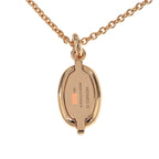 Hermes Necklace Mini Maillon PM Brown Marron Glace R Chaine D'ancre — view 3