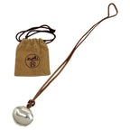Hermes Locket Pendant Silver 925 Tarnish Yes Brown — view 2