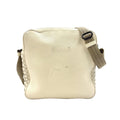 Bottega Veneta Intrecciato Leather Off White Shoulder Bag Black