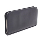 Saint Laurent Paris Round Wallet Black Leather — view 2