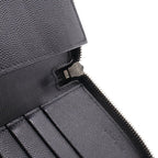 Saint Laurent Paris Round Wallet Black Leather — view 5