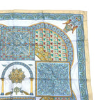 Hermes Scarf Carre 90 Ciels Byzantins Byzantine Sky Silk — view 3