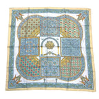 Hermes Scarf Carre 90 Ciels Byzantins Byzantine Sky Silk