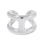 Hermes Ring Osmose GM Silver 53
