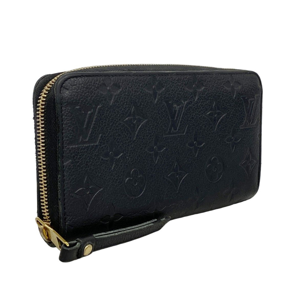 Louis Vuitton Wallet Monogram Empreinte Zippy Noir — view 2