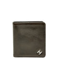 Chanel CC Logo Bronze Brown Black Patent Leather