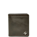 Chanel CC Logo Bronze Brown Black Patent Leather