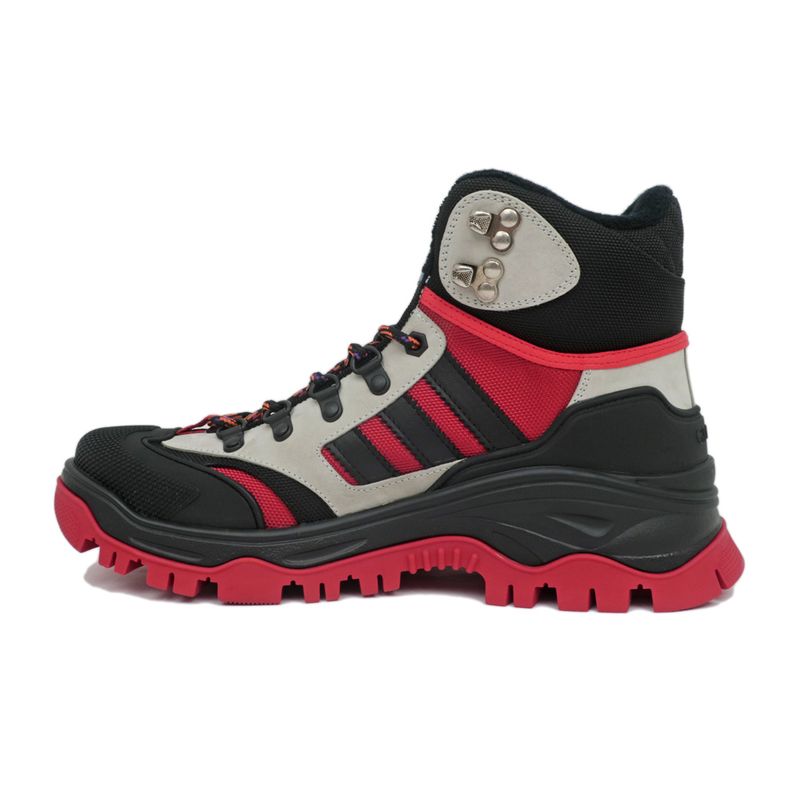 Gucci Adidas Collaboration High Cut Sneakers Size 7 1 2 Black — view 3