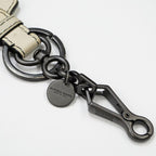 Bottega Veneta Key With Hook Ring Ivory Leather Holder Accessories — view 5