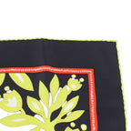 Hermes Tag Carre Zodiac Limited Ox Year Silk Animal Scarf — view 2
