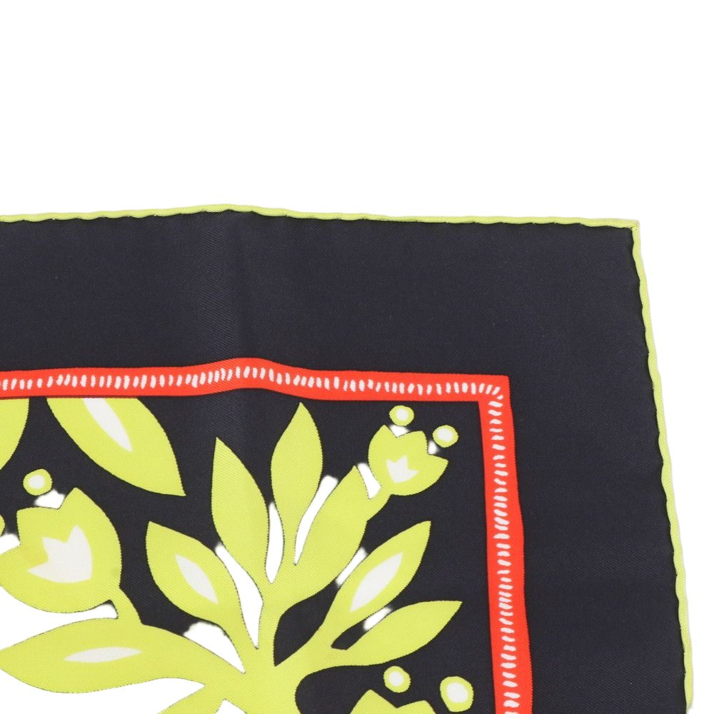 Hermes Tag Carre Zodiac Limited Ox Year Silk Animal Scarf — view 2