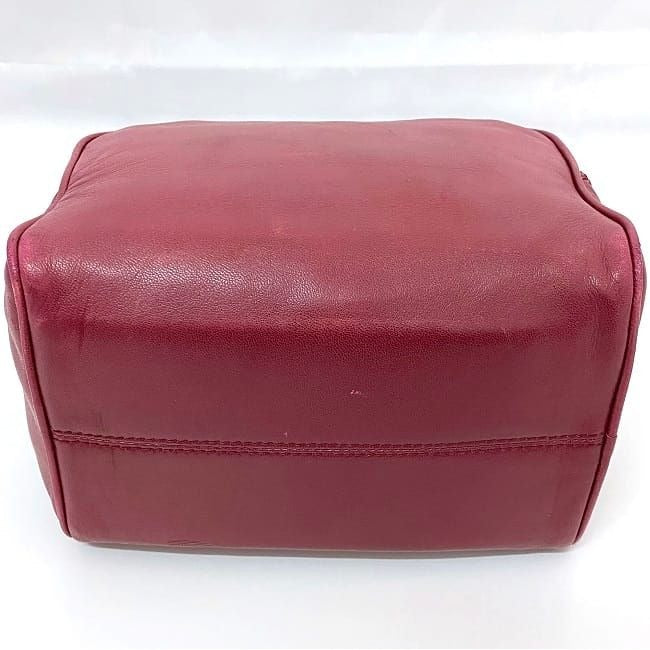 Loewe Handbag Bordeaux Anagram Nappa Leather — view 2