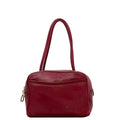 Loewe Handbag Bordeaux Anagram Nappa Leather