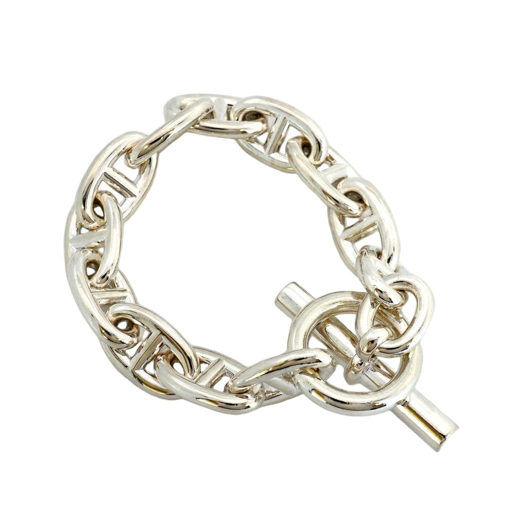 Hermes Bracelet Chaine D'ancre TGM 12 Links 925 Sterling Silver — view 2