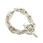 Hermes Bracelet Chaine D'ancre TGM 12 Links 925 Sterling Silver — view 2