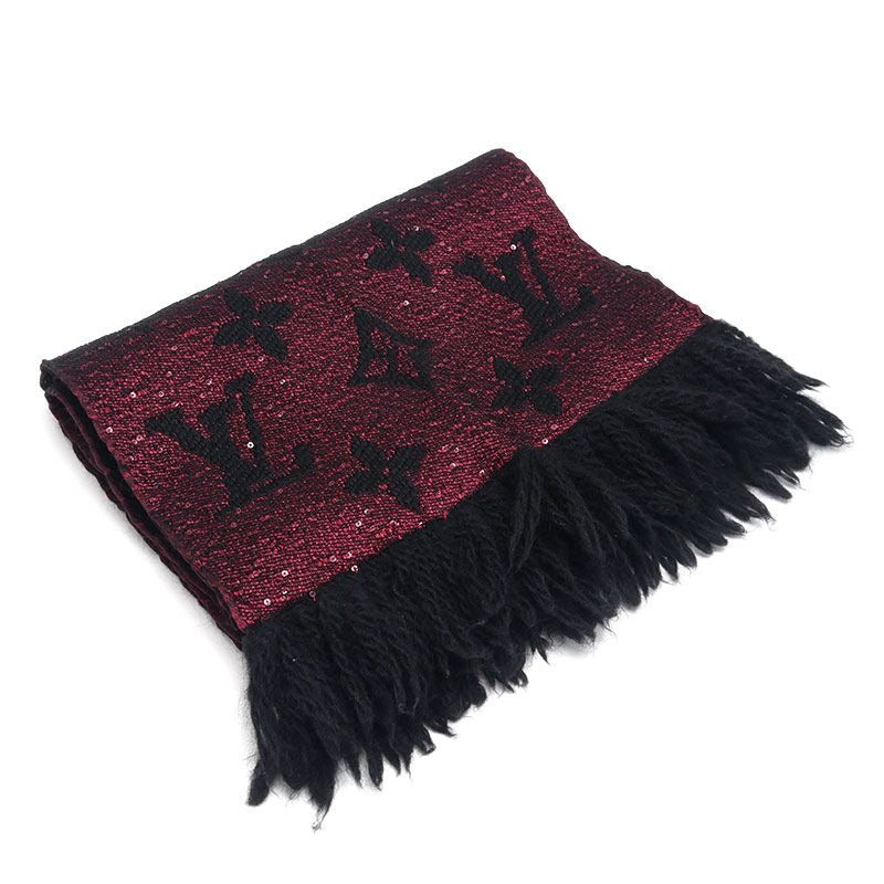 Louis Vuitton Echarpe Logomania Precious Muffler Scarf