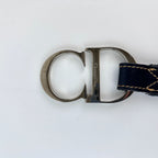 Dior Belt Trotter Jacquard Navy Vintage — view 6