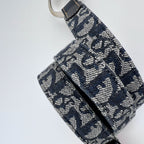 Dior Belt Trotter Jacquard Navy Vintage — view 8