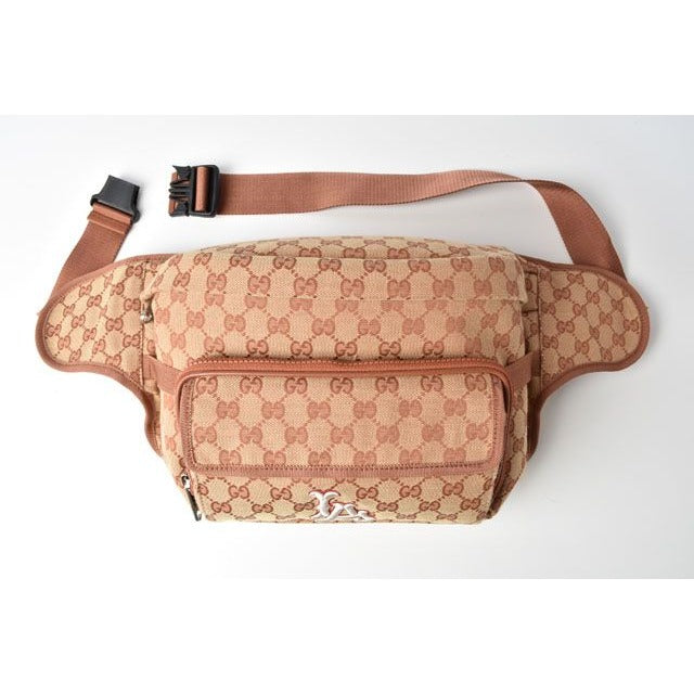 Gucci Waist Pouch Body Bag Backpack Belt LA Angel — view 3