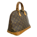 Louis Vuitton Handbag Monogram Alma Brown — view 2
