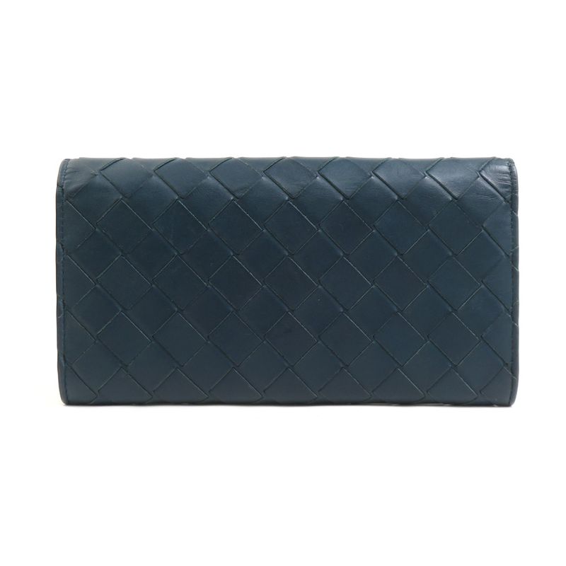 Bottega Veneta Long Wallet in Intrecciato — view 2