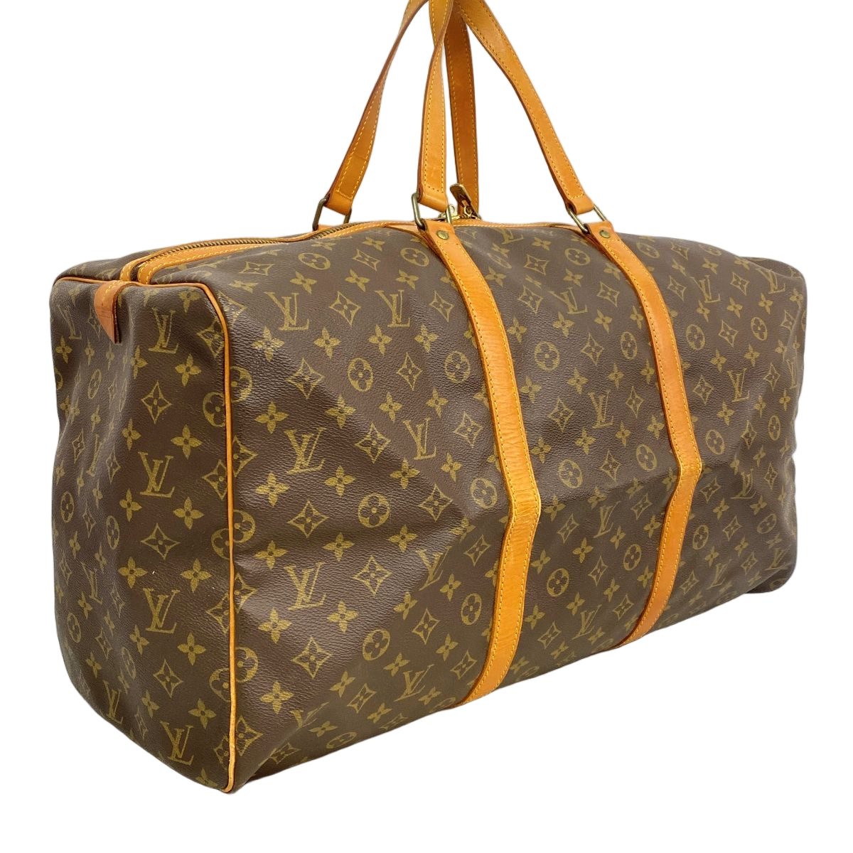 Louis Vuitton Boston Bag Monogram Sac Souple 55 Brown — view 2