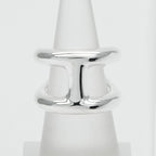 Hermes Osmozu Ring AG 925 Silver Chaine