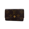 Louis Vuitton Multicles 6 Monogram Leather Brown Key Case Gold Key Holder