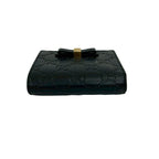 Gucci Guccissima GG Logo Ribbon Motif Leather Card Case — view 3