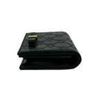 Gucci Guccissima GG Logo Ribbon Motif Leather Card Case — view 4
