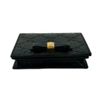 Gucci Guccissima GG Logo Ribbon Motif Leather Card Case — view 6
