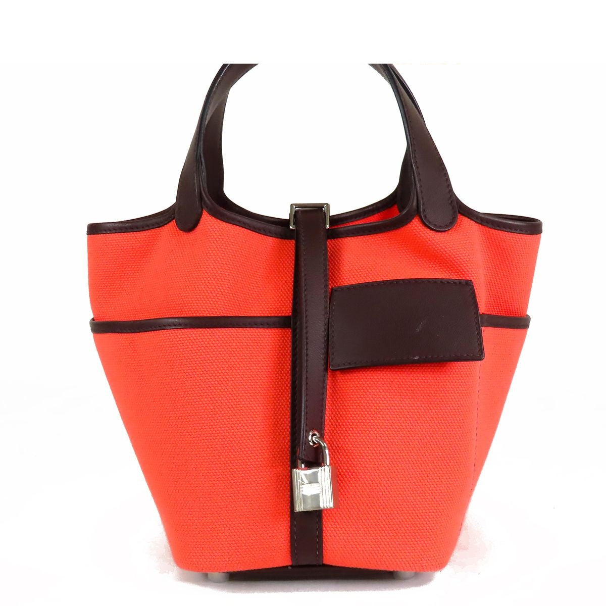 Hermes Picotin Lock Cargo PM Rose Texas Rouge Sellier Silver Toilego Elan Swift