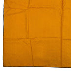 Dior Christian Scarf Silk Logo Trotter Pattern All Over Yellow — view 4