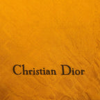 Dior Christian Scarf Silk Logo Trotter Pattern All Over Yellow — view 6