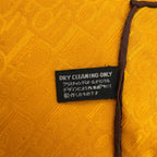 Dior Christian Scarf Silk Logo Trotter Pattern All Over Yellow — view 7