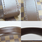 Louis Vuitton Shoulder Bag Broadway Damier Ebene Brown Gold Hardware — view 4