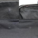 Bottega Veneta Canvas And Leather Gray Black Tote Bag — view 8
