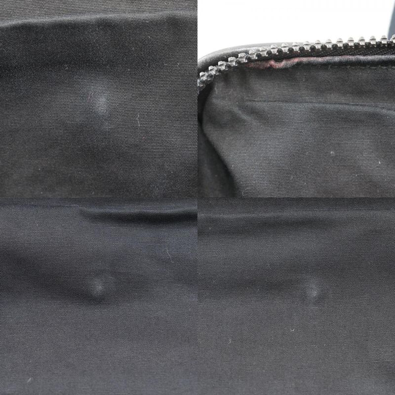 Bottega Veneta Canvas And Leather Gray Black Tote Bag — view 8