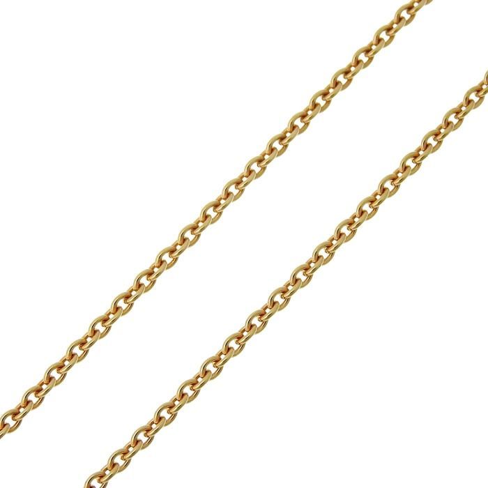 Christian Dior Rose De Vents Medallion Diamond Malachite Necklace 18K Yellow — view 5