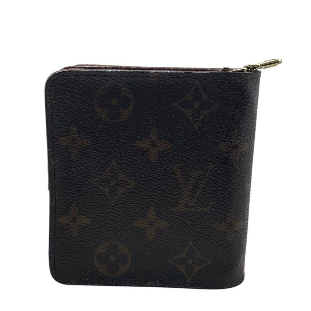 Louis Vuitton Wallet Compact Zip Brown Size — view 3