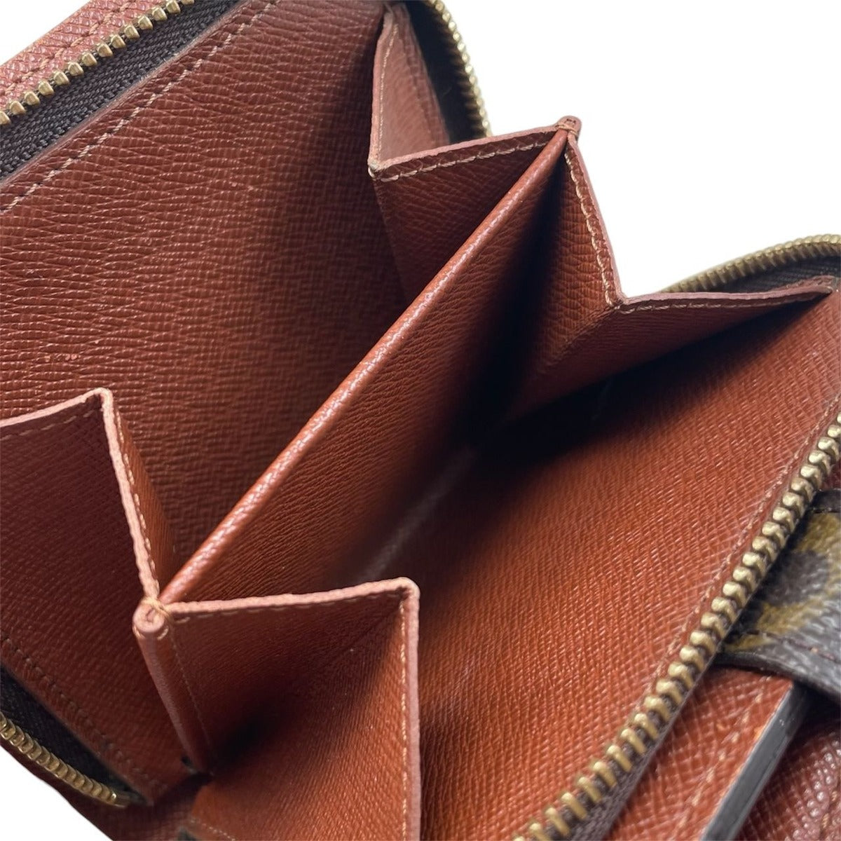 Louis Vuitton Wallet Compact Zip Brown Size — view 7